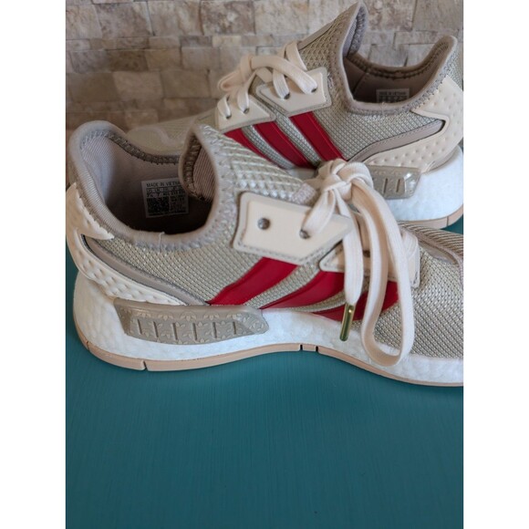 NWT Adidas Originals Men's NMD_G1 Shoes, Wonder Beige/Red/Wonder White Men's 7.5 - Picture 9 of 9